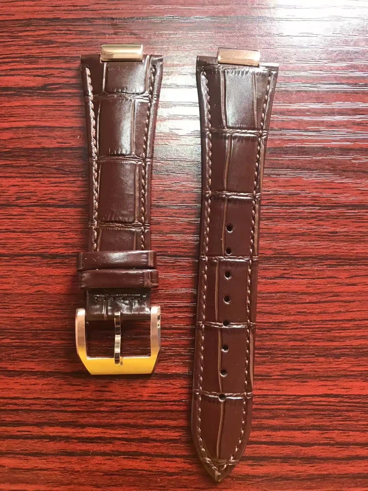 Specht & Sohne Hot Selling Watch Strap Parts Accessories Replacement For PK  PP  5711 Genuine Leather Strap 25mm*13mm