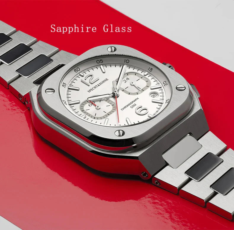 Specht & Sohne Chrono BR Quartz - White Color
